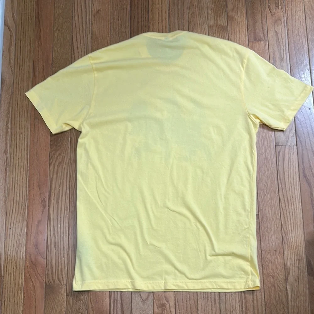 Next Level Apparel Yellow Cat Graphic Tee - Picture 4 of 4
